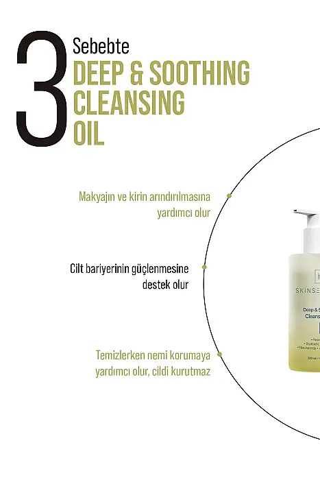 Skin Sensual Deep & Soothing Cleansing Oil 200 ml - 5