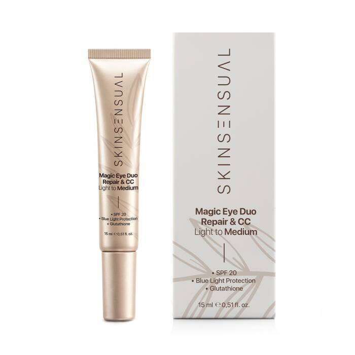 Skin Sensual Magic Eye Duo Repair & CC Light to Medium SPF 20 15 ml - 1