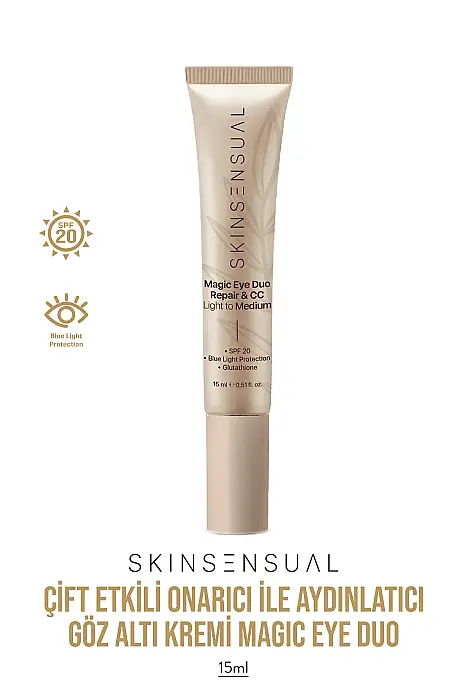Skin Sensual Magic Eye Duo Repair & CC Light to Medium SPF 20 15 ml - 2