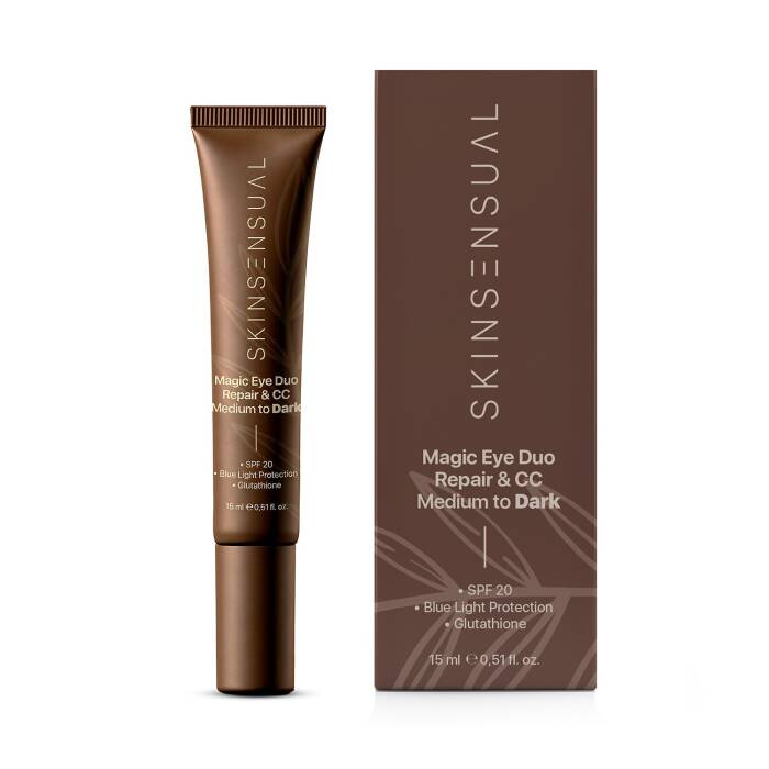 Skin Sensual Magic Eye Duo Repair & CC Medium to Dark SPF 20 15 ml - 1