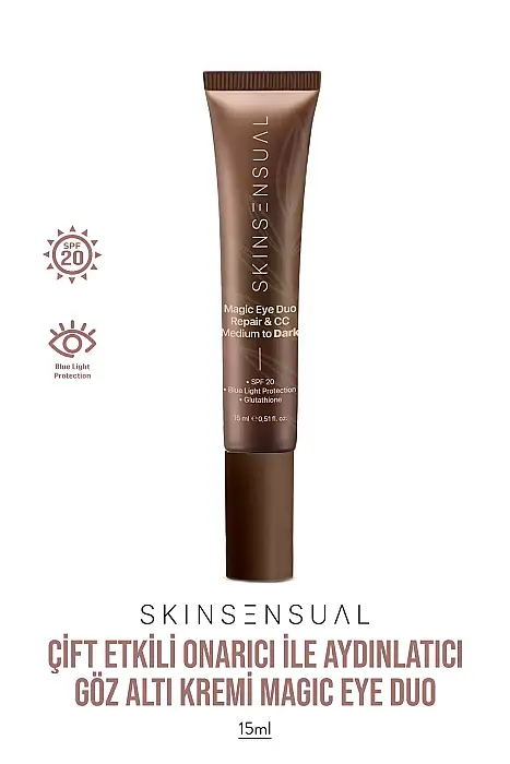 Skin Sensual Magic Eye Duo Repair & CC Medium to Dark SPF 20 15 ml - 2