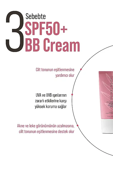 Skin Sensual SPF 50+ BB Cream Dark 50 ml - 5