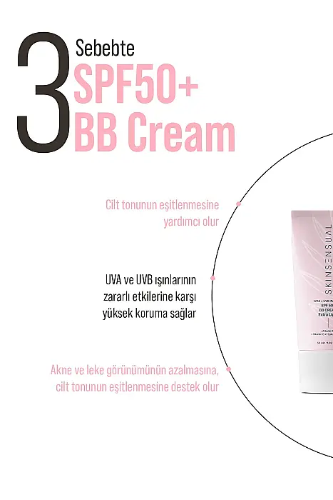 Skin Sensual SPF 50+ BB Cream Extra Light 50 ml - 5