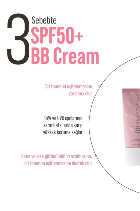 Skin Sensual SPF 50+ BB Cream Medium 50 ml - 5