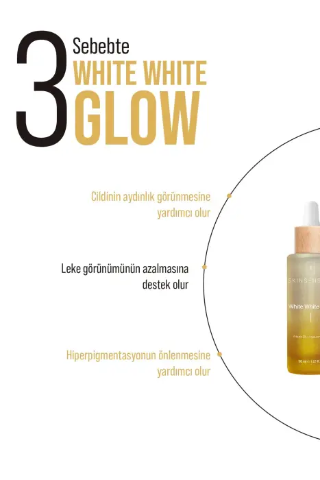 Skin Sensual White White Glow Serum 30 ml - 4