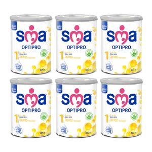 SMA Optipro 1 Probiyotik 0 - 6 Ay Bebek Sütü 800 gr x6 - SMA