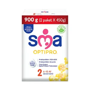 SMA Optipro 2 6-12 Ay Devam Sütü 900 gr - SMA