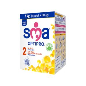 SMA Optipro 2 Numara Probiyotik Bebek Sütü 6-12 Ay 1000 gr - SMA