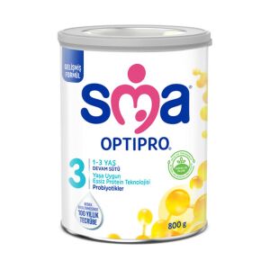 SMA Optipro 3 Probiyotik 1-3 Yaş Devam Sütü 800 gr - SMA