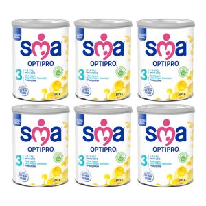 SMA Optipro 3 Probiyotik 1-3 Yaş Devam Sütü 800 gr x6 - SMA