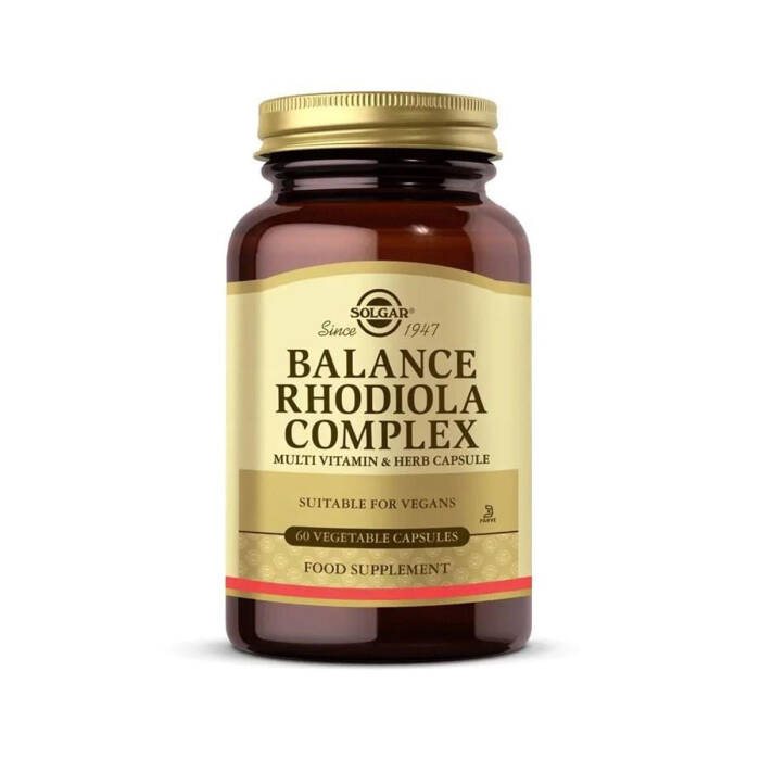 Solgar Balance Rhodiola Complex 60 Kapsül - 1