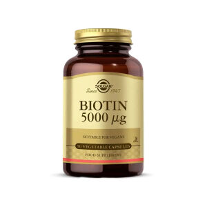 Solgar Biotin 5000 mcg 50 Kapsül - Solgar