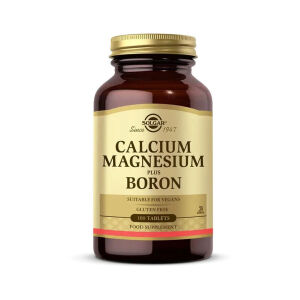 Solgar Calcium Magnesium Plus Boron 100 Tablet - Solgar