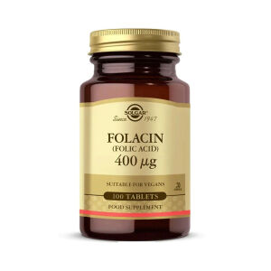 Solgar Folacin (Folic Acid) 400 mcg 100 Tablet - Solgar
