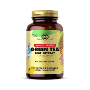 Solgar Green Tea Leaf Extract 60 Bitkisel Kapsül - Solgar