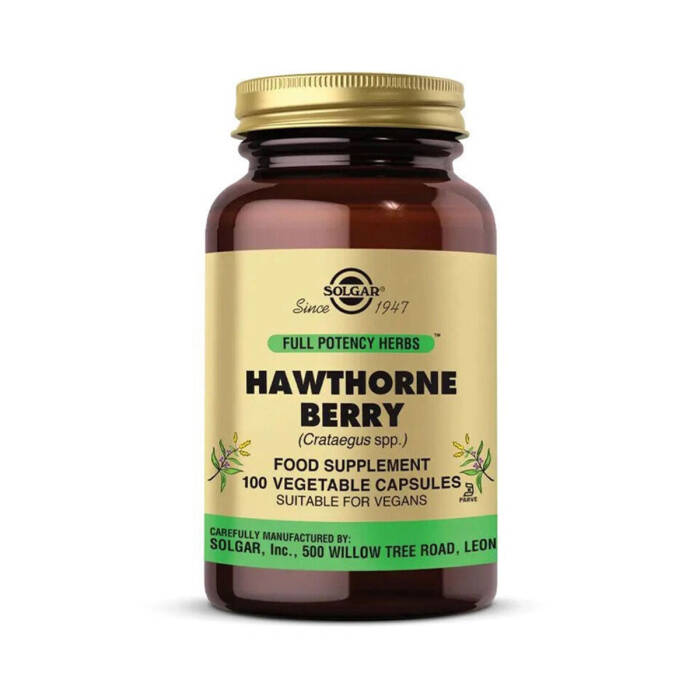 Solgar Hawthorne Berry 100 Bitkisel Kapsül - 1