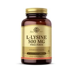 Solgar L-Lysine 500 mg 50 Bitkisel Kapsül - Solgar