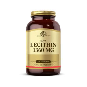 Solgar Lecithin 1360 mg 100 Yumuşak Jelatin Kapsül - Solgar