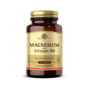 Solgar Magnesium with Vitamin B6 100 Tablet - Solgar