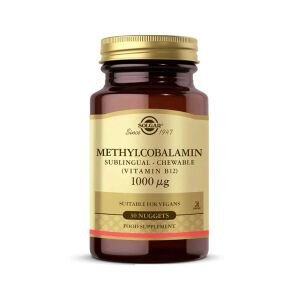 Solgar Methylcobalamin (Vitamin B12) 1000 mcg 30 Tablet - Solgar