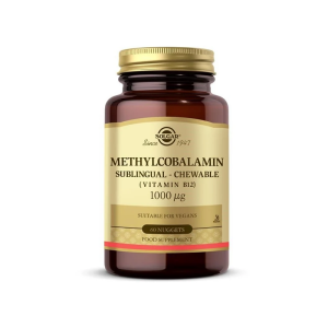 Solgar Methylcobalamin (Vitamin B12) 1000 mcg 60 Tablet - Solgar