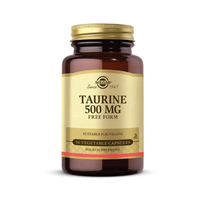Solgar Taurine 500 mg 50 Kapsül - 1