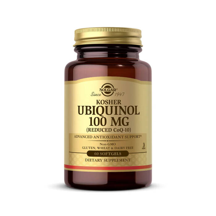 Solgar Ubiquinol 100 mg 50 Yumuşak Jelatin Kapsül - 1