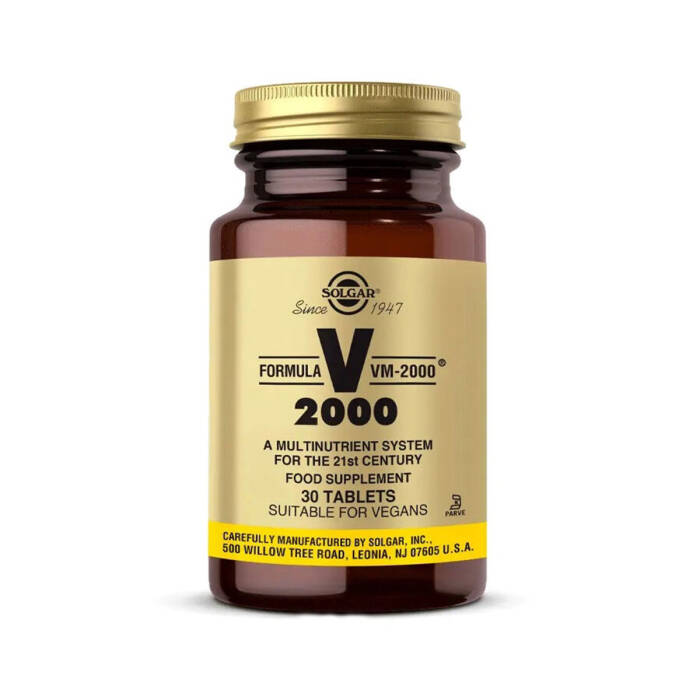 Solgar VM 2000 Multivitamin 30 Tablet - 1