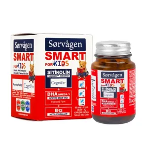 Sorvagen Smart Kids Sitikolin DHA ve Vitamin B12 0,5 ml x 60 Adet - Sorvagen