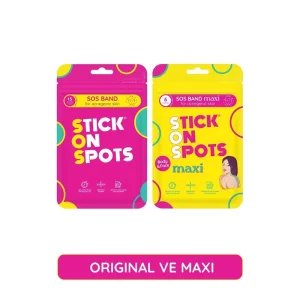 Stick on Spots SOS Band 15 Adet + Stick on Spots SOS Band Maxi 6 Adet - Stick on Spots