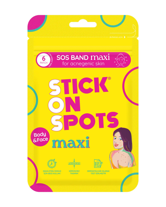 Stick on Spots SOS Band Maxi 6 Adet - 2