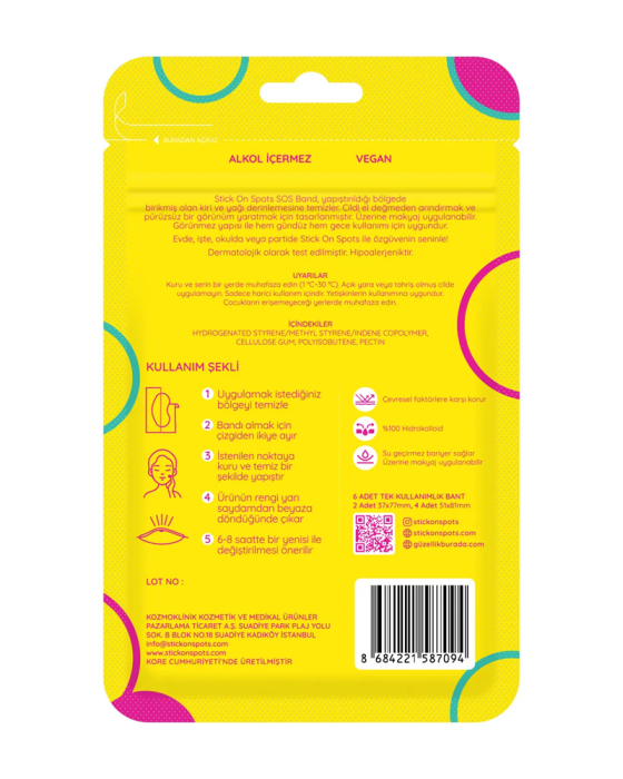 Stick on Spots SOS Band Maxi 6 Adet - 3