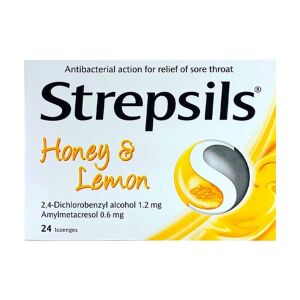 Strepsils Bal & Limon Aromalı 24 Pastil - Strepsils