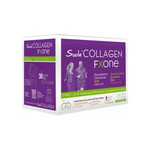 Suda Collagen Fxone Tip 1-2-3 Collagen Elma Aromalı 13 gr x 30 Saşe - Suda