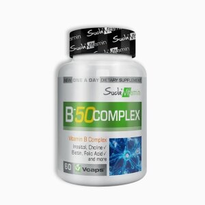 Suda Vitamin B-50 Complex 60 Bitkisel Kapsül - Suda