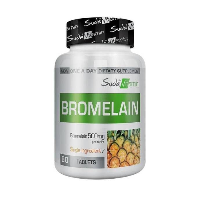 Suda Vitamin Bromelain 500 mg 60 Tablet - 1