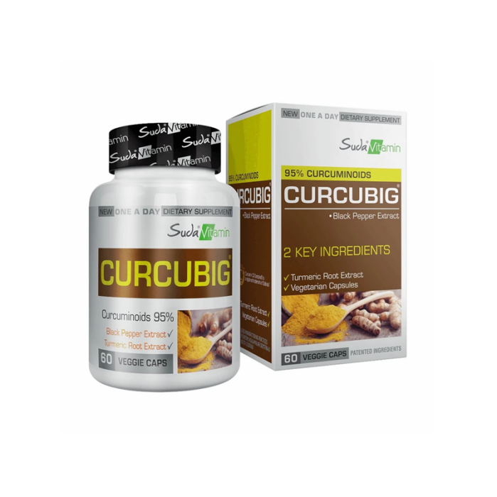 Suda Vitamin Curcubig 60 Bitkisel Kapsül - 1