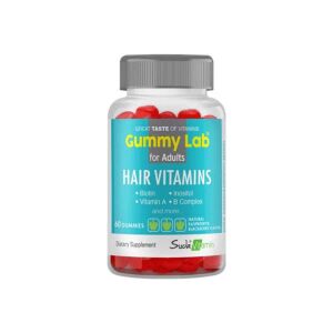 Suda Vitamin Gummy Lab Hair Vitamins Ahududu Aromalı 60 Gummies - Suda