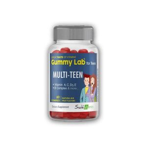 Suda Vitamin Gummy Lab Multi Teen Karışık Aromalı 60 Çiğnenebilir Tablet - Suda