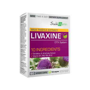 Suda Vitamin Milk Thistle Extract Livaxine 60 Kapsül - Suda 
