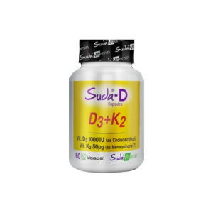 Suda Vitamin Suda-D D3+K2 Takviye Edici Gıda 60 Kapsül - Suda
