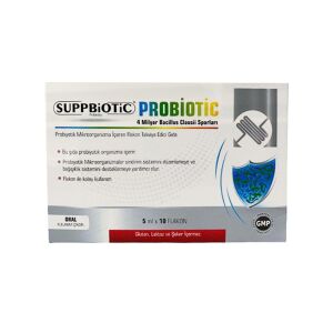 Suppbiotic Çocuk Ve Yetişkinler Için Probiyotik Mikroorganizma Içeren Takviye Edici Gıda 5ml X 10 Flakon - Harman