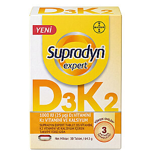 Supradyn Expert D3K2 30 Tablet - Supradyn