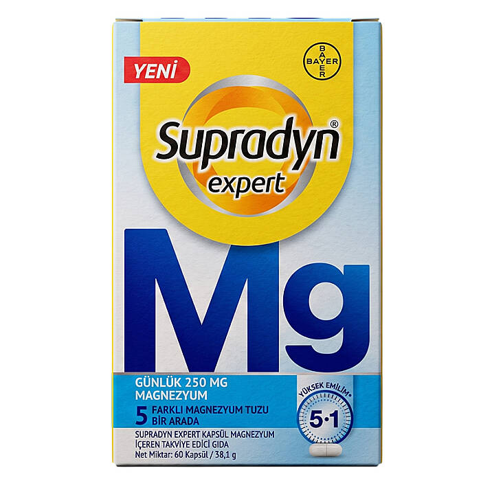 Supradyn Expert Magnesium Complex 60 Kapsül - 1