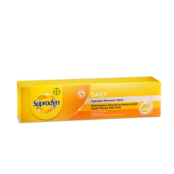 Supradyn Koenzim Q10 15 Efervesan Tablet - 1