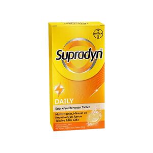 Supradyn Vitamin, Mineral ve Koenzim Q10 İçeren 30 Efervesan Tablet - Supradyn