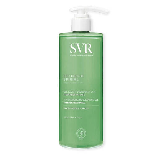 SVR Spirial Deo-Douche 24H Deodorizing Cleansing Gel 400 ml - 1