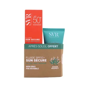 SVR Sun Secure Fluide SPF50+ 50 ml + SVR Sun Secure After Sun 50 ml - SVR