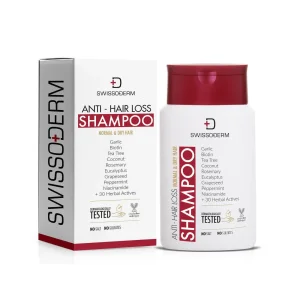 Swissoderm Dökülme Karşıtı Doğal Şampuan Normal ve Kuru Saçlar 300 ml - Swissoderm 