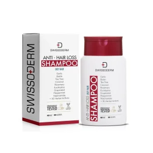 Swissoderm Dökülme Karşıtı Doğal Şampuan Yağlı Saçlar 300 ml - Swissoderm 